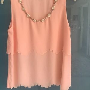 Pinky/shrimp Camisole Top M